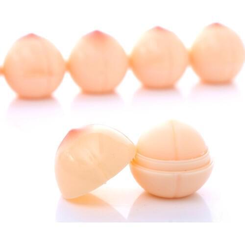 Natural Sweet Peach Lip Balm Waterproof Long-lasting ROMANTIC BEAR Lipsticks keep your lips Mositurizer 480pcs=20boxes DHL Free