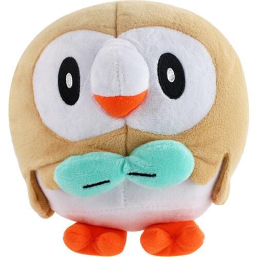 20cm New Plush Doll Rowlet Soft Stuffed Toy Kids Christmas Gift Toys