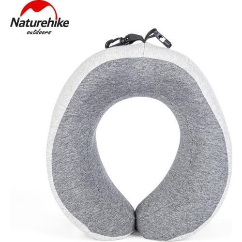 Naturehike U-shaped 50D Memory Cotton Outdoor Camping Pillow Portable Pillow for Travel Car Office