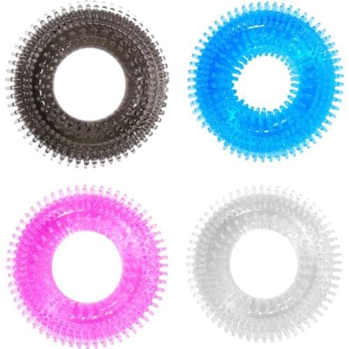 Silicone Durable Penis Ring Adult Men Ejaculation Delay Cock Rubber Rings Penis Enlargement Sex Toys Ring MenS Ring Cock Ring