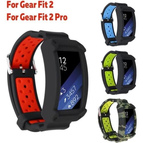 50pcs Silicone Wristband Watch Bands Replacement Strap for Samsung Gear Fit 2 SM-R360/Fit2 Pro R365 Strap Wristband Watch Bands