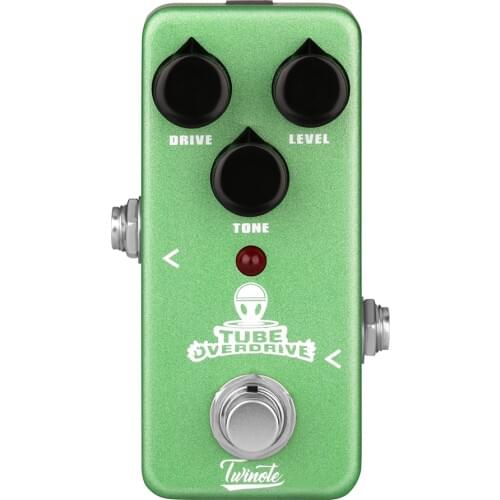 Twinote Mini Overdrive Effects Pedal Electric Guitar Processor Full Metal Nature Warm Tube Overdrive Sound Guitar Accessories