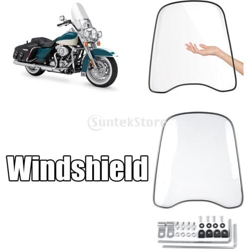 Universal Clear PC Windshield Wind or For Motorcycle ATV