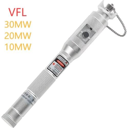 Free shipping 30MW/20MW/10MW Visual Fault Locator fiber optic pen type red light source fiber test pen 10-30 km
