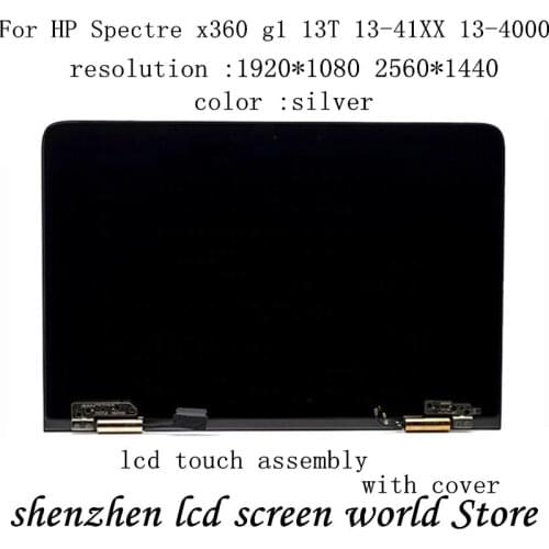 13.3" LCD LED Touch Screen Digitizer Assembly For HP Spectre x360 g1 13T 13-41XX 13-4000 Lcd Assembly FHD 1920X1080