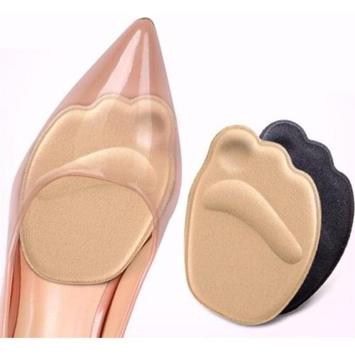 1 pair Forefoot Insoles Shoes Sponge Pads High Heel Soft Insert Anti-Slip Foot Protection Pain Relief Women shoes insert Insoles