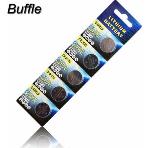 100pcs/20pack New CR2025 BR2025 2025 DL2025 KCR2025 LM2025 Li-ion Lithium 3V Button Cell Coin Battery Car Remote