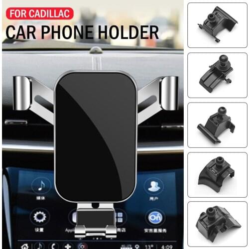 Car Mobile Phone Holder For Cadillac XT4 XT5 XT6 ATS CT4 CT5 CT6 XTS Air Outlet Mounts GPS Stand Navigation Bracket Accessories