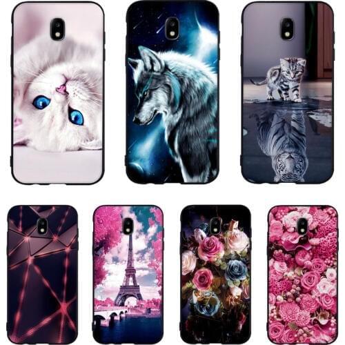 For Samsung Galaxy J3 J5 J7 2017 Case Soft TPU Silicone Protective Phone Case For Samsung Galaxy J330 J530 J730 F J7 Pro Cover