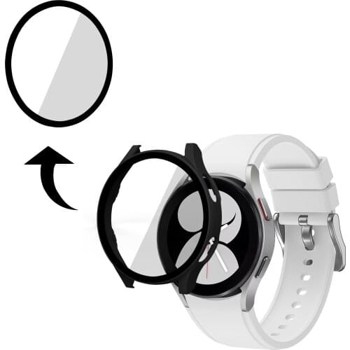 Tempered Glass Case For Samsung Galaxy Watch 4 40mm 44mm anti-fall protective shell For Galaxy watch 4 Classic 42mm 46mm Cover