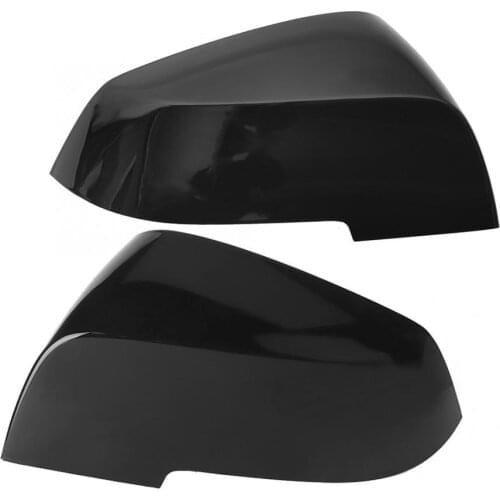 Glossy Black Mirror Covers51167292745 51162222544 Replacement Fits for F30 F22 F32 F33 2012-2020 car accessories