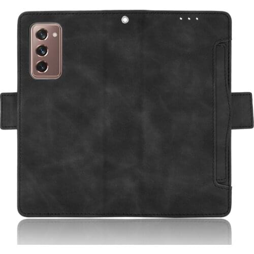 For Samsung Z Fold 2 5G Flip Type Phone Case Z Fold2 Folding Leather Multi-Card Slot Full Cover Wallet Type Cover