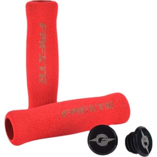 FMFXTR Sponge Bicycle Grips Mountain Road Bike Handlebar Cover Grips Non-Slip Bike Grip Cover Folding Bike Grips