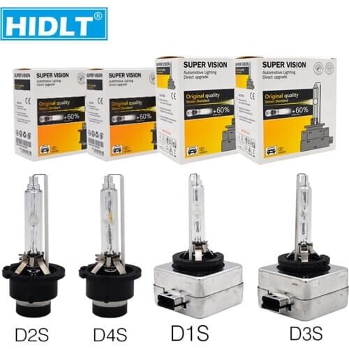 HIDLT 2PCS 12V 35W HID Bulb Xenon D1S D2S D3S D4S Car Headlight Replacement Bulb Lamp D1R D2R D3R D4R 4300K 5000K 6000K 8000K