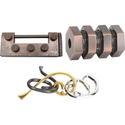 Puzzle Lock Intelligence Toys Brain Teaser Game Children Adults Jigsaw Puzzle