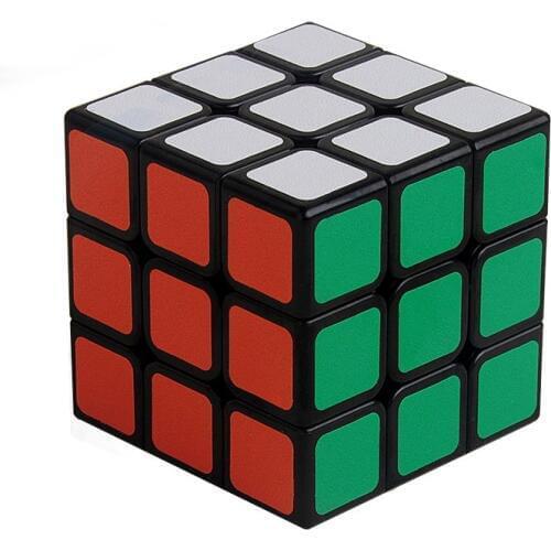 57mm Classic Magic cube Toy Cube 3x3x3 PVC Mat Sticker Block Puzzle Speed Cube Colorful Educational Cubo Magico Toys children