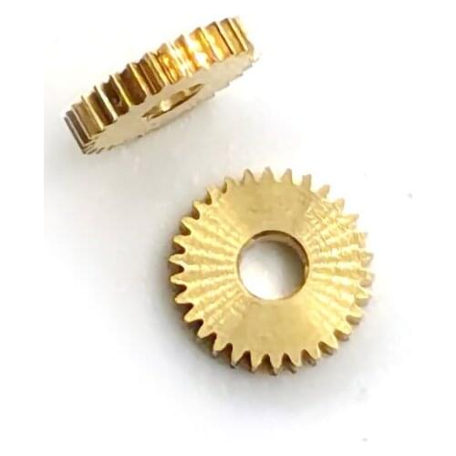 30 Teeth 0.2M Brass Pinion 30T OD=6.4mm Hole= 1.78/1.98/2.02mm 301.8A 302A 302B Small Metal Gears