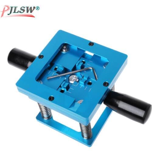 BGA reballing kit 10PCS Universal Stencil 90*90mm Blue station with hand shank Gift Quickly locate the planting table