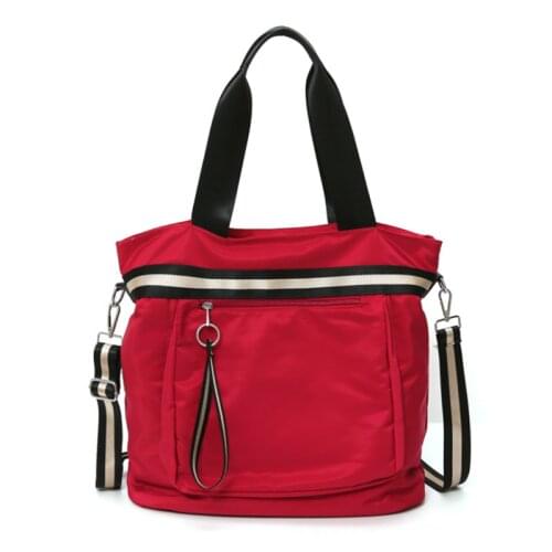 Nylon Fashion Womens Handbag Japen Style Casual Shoulder Bags Women Large Capacity Zipper Storage Bags