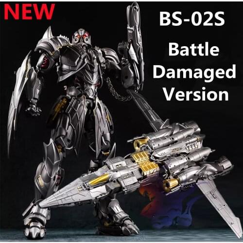 NEW In Stock Transformation BS-02S Battle Damaged Version Galvatron Megotroun BS02S 31cm Glow Action Figure Robot Toys