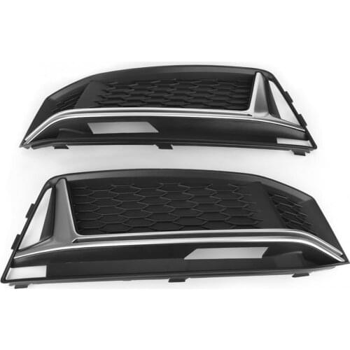 A pair of fog lamp grid covers are readjusted to S4 type For A4 B9 2019 new auto parts