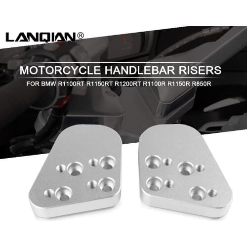 Motorcycle Handlebar Risers For BMW R 850 1100 1150 1200 RT R1100RT R1150RT R1200RT 2005-2013 R1100R R1150R R850R Accessories