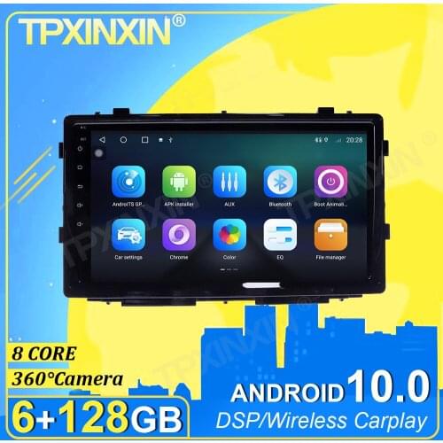 PX6 IPS Android 10.0 6G+128G Carplay 360 Camera For Toyota RAV4 2020 Multimedia Player Radio Tape Recorder Video Navi GPS DSP
