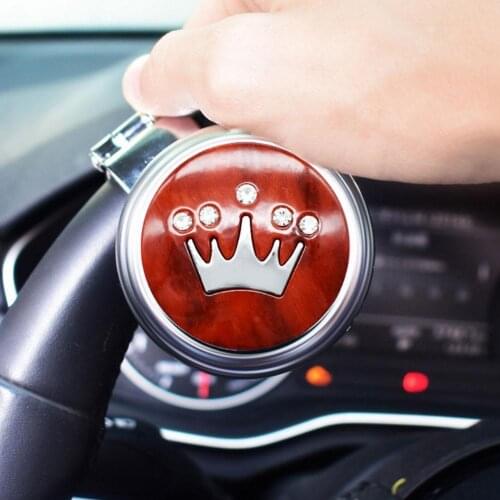Steering Wheel Aid Power Handle Steering Wheel Anti Slip Car Accessories Universal Handle Aid Booster Ball Spinner Knob