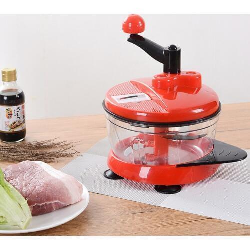 Manual Meat Grinder Multi-Function Vegetables Hand-Cranking Meat Mixer Food Processor Kitchen Sausage Maker Tool Food Chopper