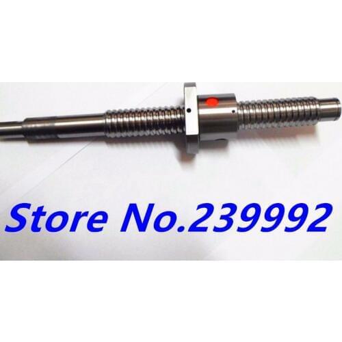 SFU1605 1350mm Ball Screw Rolled ballscrew 1 pc SFU1605 L 1350mm with 1605 Flange single ball nut for CNC parts BK/BF12 machined