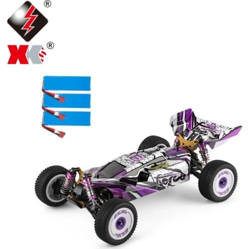 Wltoys 124019 Several 2200mAh Battery RTR 1/12 2.4G 4WD 60km/h Metal Chassis RC Car Vehicles Models Kids Toys Racing Vehicle