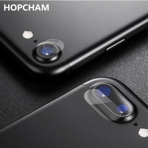 HOPCHAM Clear Back Camera Lens Screen Protector Protective Film Tempered Glass For iPhone XS Max X XR 8 7 6 6S Plus