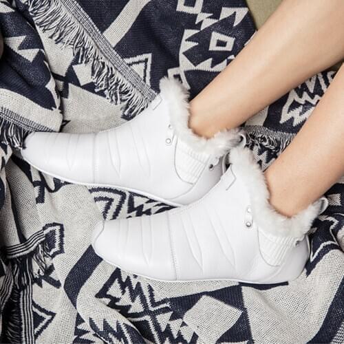 ONEMIX Winter Warm Walking Shoes Women Indoor Shoes Men Microfiber Leather Plush Indoor Slippers Cotton waterproof Sock