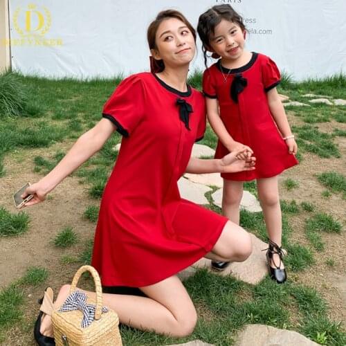 Одинаковые платья для мамы и дочки Diffyneer China At AliExpress