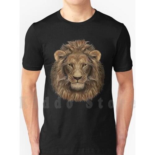 Beautiful Lion With Epic Mane T Shirt Cotton Men Diy Print Cool Tee Animal Pet Lion Lions The Lion King Lion Pride African Lion