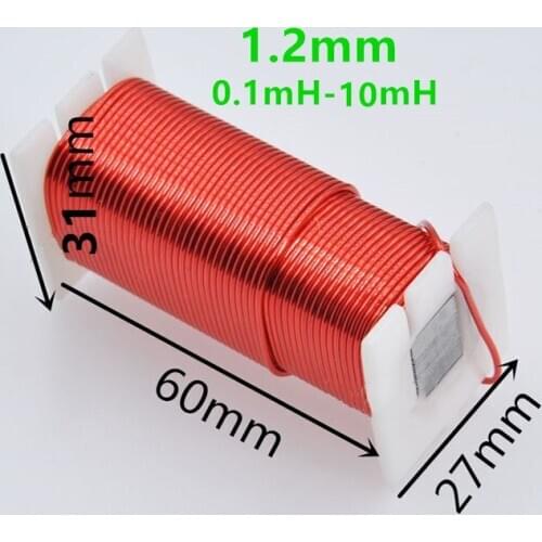 1.2mm iron core inductor silicon steel sheet cored copper coil 4N oxygen-free copper inductor for custom frequency divider