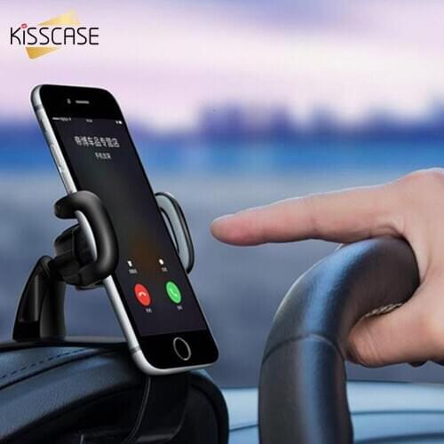 Dashboard Car Bracket Stand 6" Inch Clip Phone Holder Stable Mobile Phone Support Dash Board Mount Cradle Phone Holder In Car