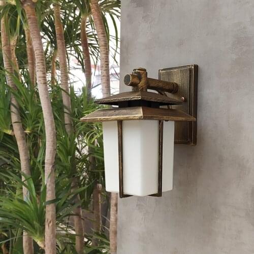 Small outdoor wall light,Aluminum Oriental element art lighting,Supreme Han Dynasty Palace,Hotel Terrace porch restaurant Decor