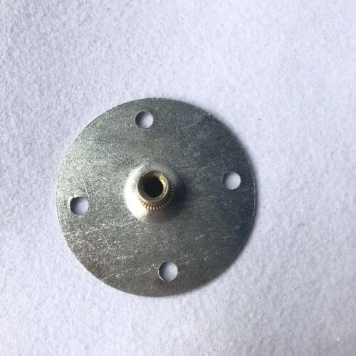 Pack of 100pcs) Furniture Legs Connector Flange Nuts Threaded insert M8 M10 Screw On Tee Nut Sofa Cabinet Feet Connecting 70mm