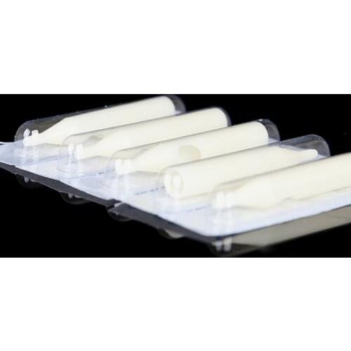 New 50pcs Disposable White Tattoo Needle Tip FT DT RT