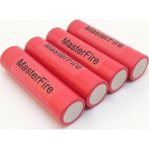 Wholesale MasterFire Original Sanyo NCR18650BF 3400mah 18650 3.7V Rechargeable Lithium Battery For Power Bank Laptop Flashlight
