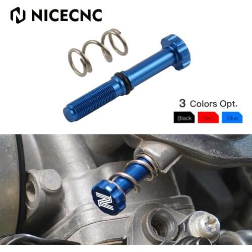 NICECNC ATV Throttle Plate Fast Idle Solenoid Round Head Plunger Screw Bolt For Yamaha Raptor 700 2006-2011 2013-2020 700R 12-20