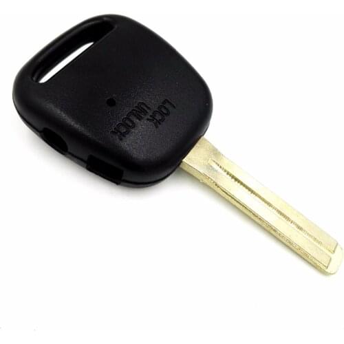 Replacement 2 Side Button Hole on Cover Housing Remote Case Fob Car Key Blank Toy48 Short Blade For Toyota Key Shell