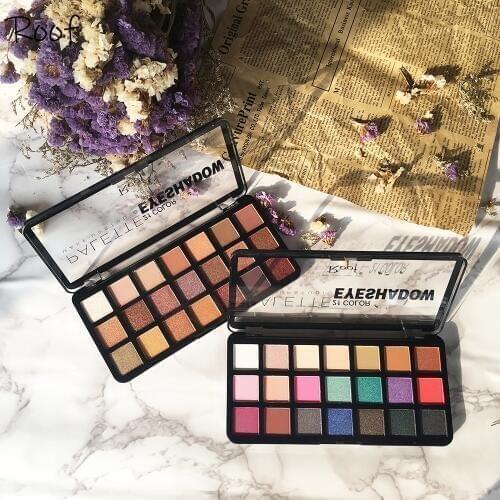 Shadow Matte Palette Long Lasting 21 colors Professional Makeup Eye Shadow Water proof Natural Bright Shimmer Palette Makeup