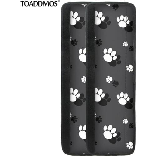 TOADDMOS Cute Dog Paw Print Non-slip Fridge Door Handle Cover Protectection Kitchen Aplliance Refrigerator Door Knob Protector