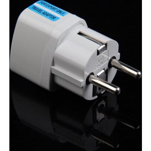 Universal UK US to Germany Plug Power Adapter Converter Wall Plug Socket Power Plug Socket Converter for Germany New 10A 250V