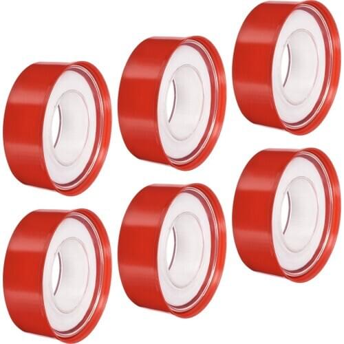 Uxcell PTFE Pipe Sealant Tape, 18mm by 20 Meters for Plumber Pipe Thread Seal 6pcs