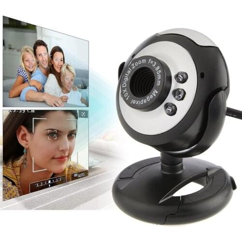 1080P USB2.0 Web Camera HD Camera Web Cam MIC Clip-on for Computer Laptop Web Camera 360 Degree Usb Biuro domowe