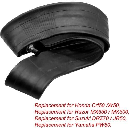 2.50/2.75-10 Dirt Bike Inner Tubes Replacement for Honda Crf50 /Xr50, for Razor MX650 / MX500, for Suzuki DRZ70 / JR50, PW50