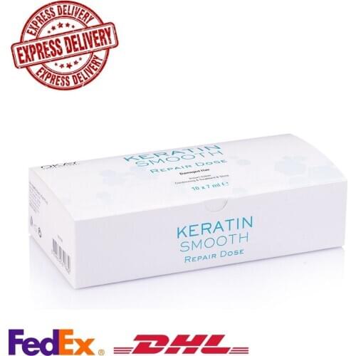 Keratin smooth repair dose,10 x 7ml Shiny and smooth hair FAST DELIVERY